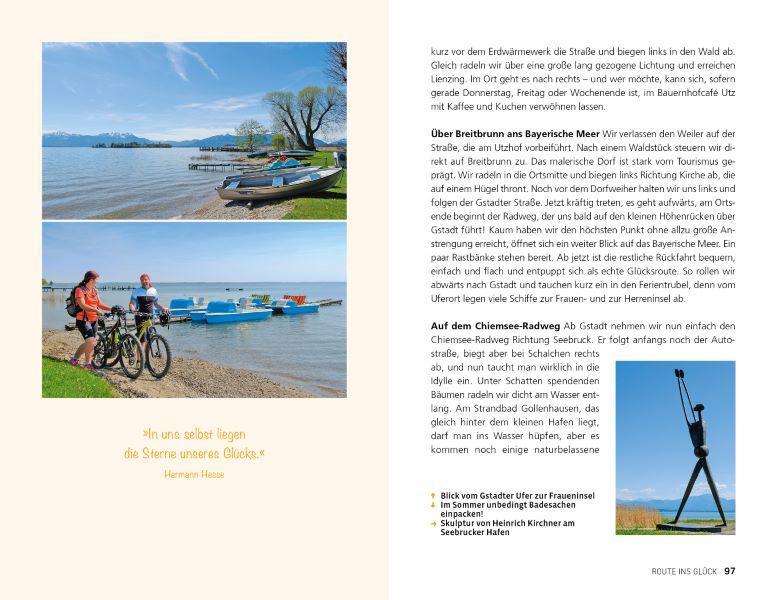 Bild: 9783734324826 | Radel dich glücklich - Chiemgau | 33 erholsame Radtouren | Taschenbuch