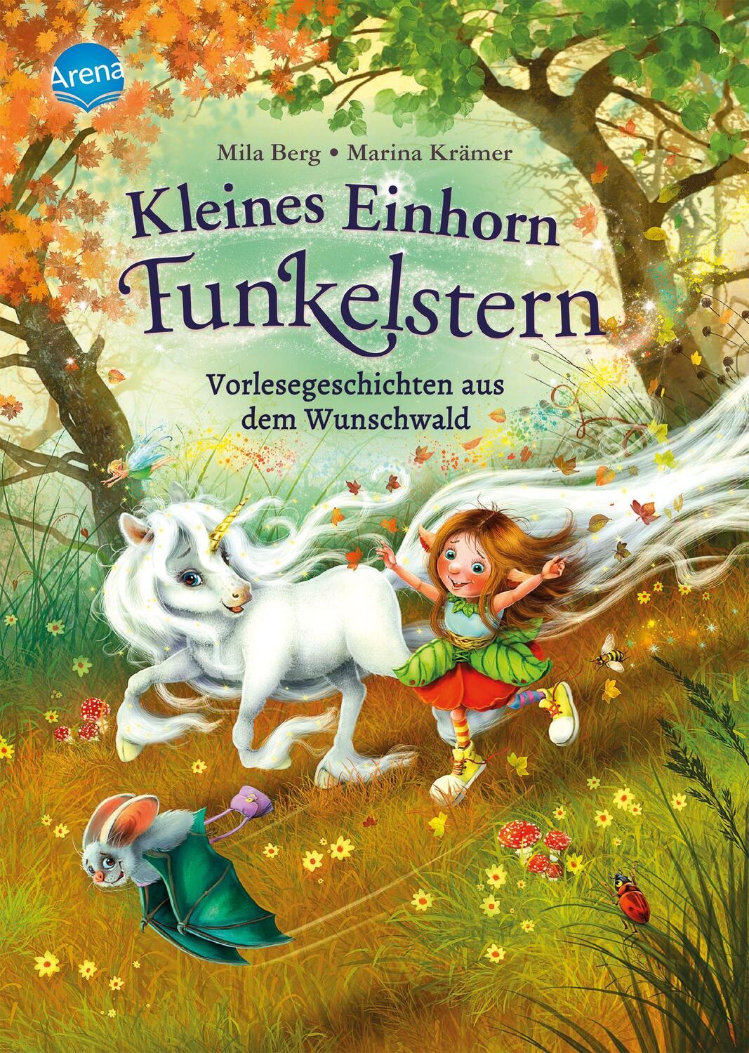 Cover: 9783401715810 | Kleines Einhorn Funkelstern. Vorlesegeschichten aus dem Wunschwald