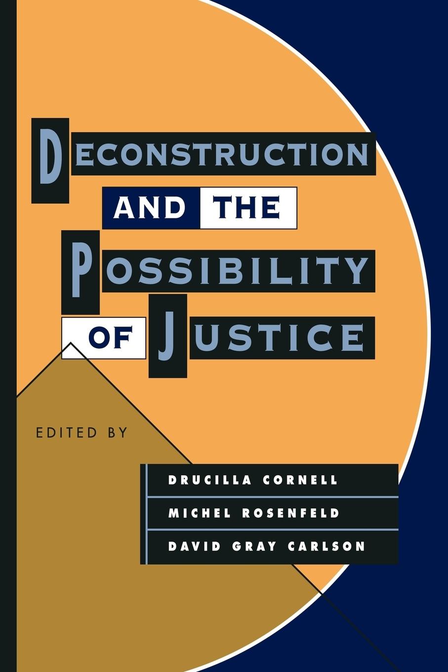 Cover: 9780415903042 | Deconstruction and the Possibility of Justice | Cornell (u. a.) | Buch