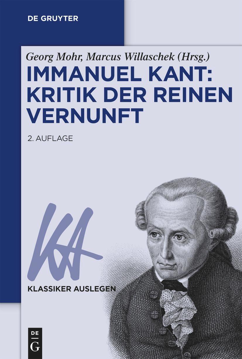 Cover: 9783110610451 | Immanuel Kant: Kritik der reinen Vernunft | Georg Mohr (u. a.) | Buch