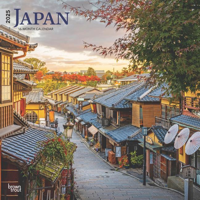 Cover: 9781975477257 | Japan 2025 12 X 24 Inch Monthly Square Wall Calendar Plastic-Free