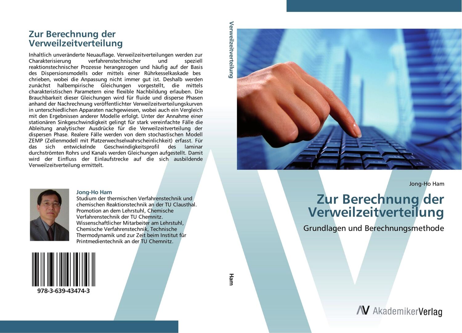 Cover: 9783639434743 | Zur Berechnung der Verweilzeitverteilung | Jong-Ho Ham | Taschenbuch