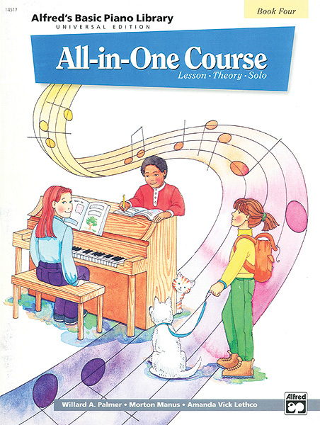 Cover: 38081129952 | Alfred's Basic Piano Library All In Course 4 | Universal Edition