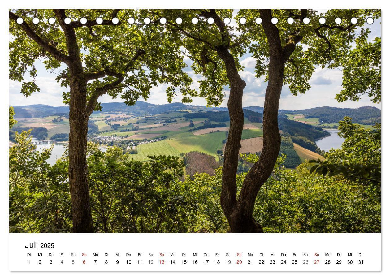 Bild: 9783383995446 | SAUERLAND ¿ Besondere Orte (Tischkalender 2025 DIN A5 quer),...