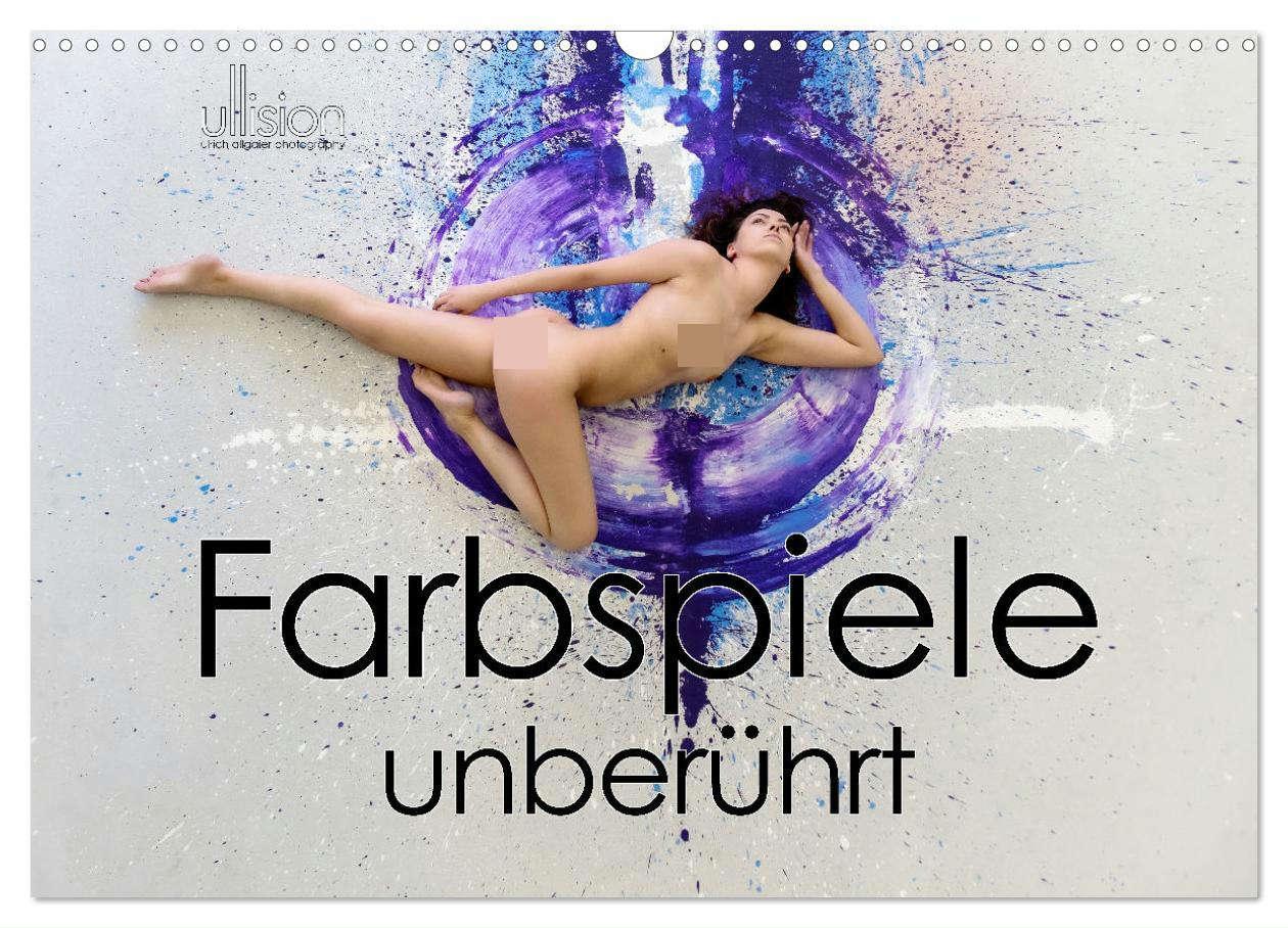 Cover: 9783675540620 | Farbspiele - unberührt (Wandkalender 2024 DIN A3 quer), CALVENDO...