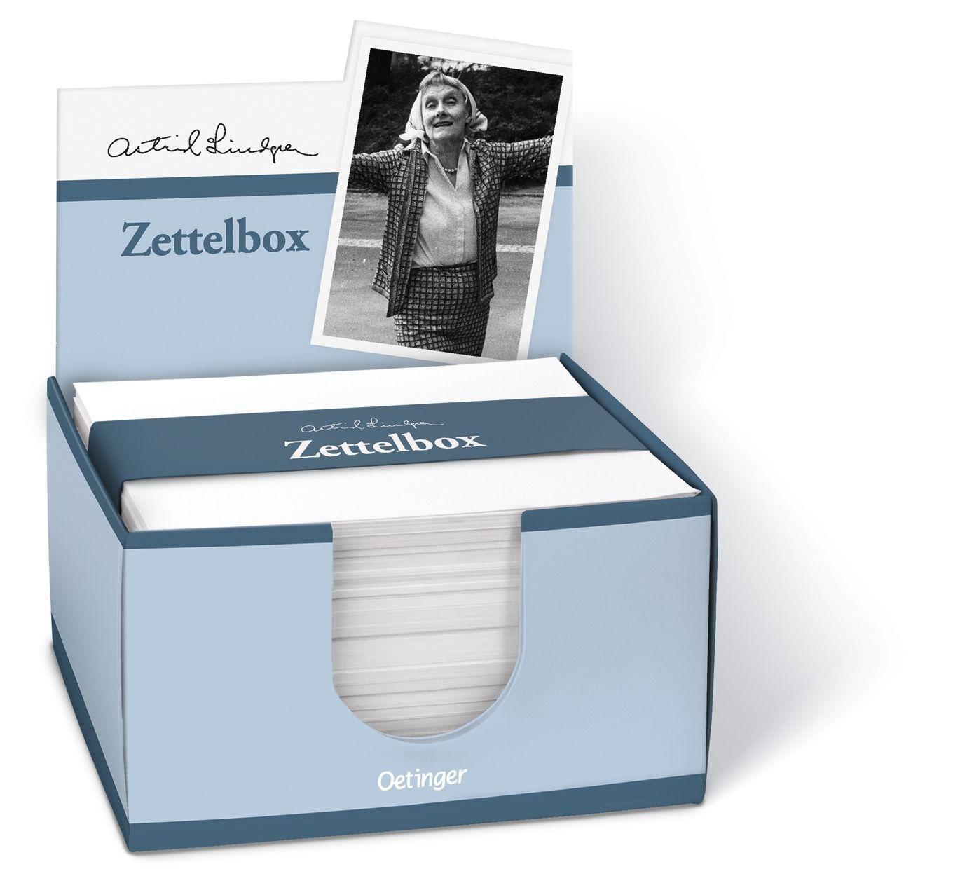 Cover: 4260512181888 | Astrid Lindgren Edition: Zettelbox inkl. 500 Papierblättern, 10 x...
