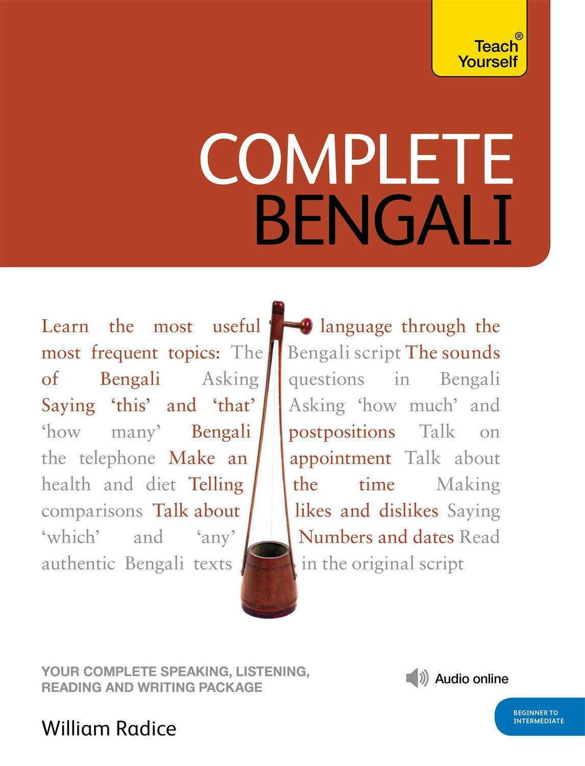 Cover: 9781444106862 | Complete Bengali Beginner to Intermediate Course | William Radice