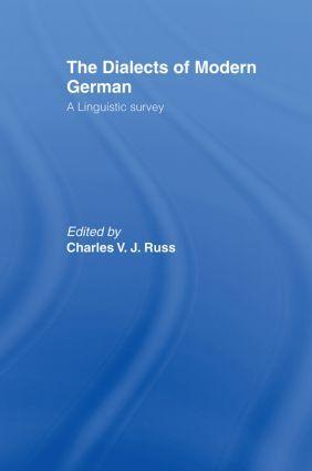 Cover: 9780415861809 | The Dialects of Modern German | A Linguistic Survey | Charles Russ