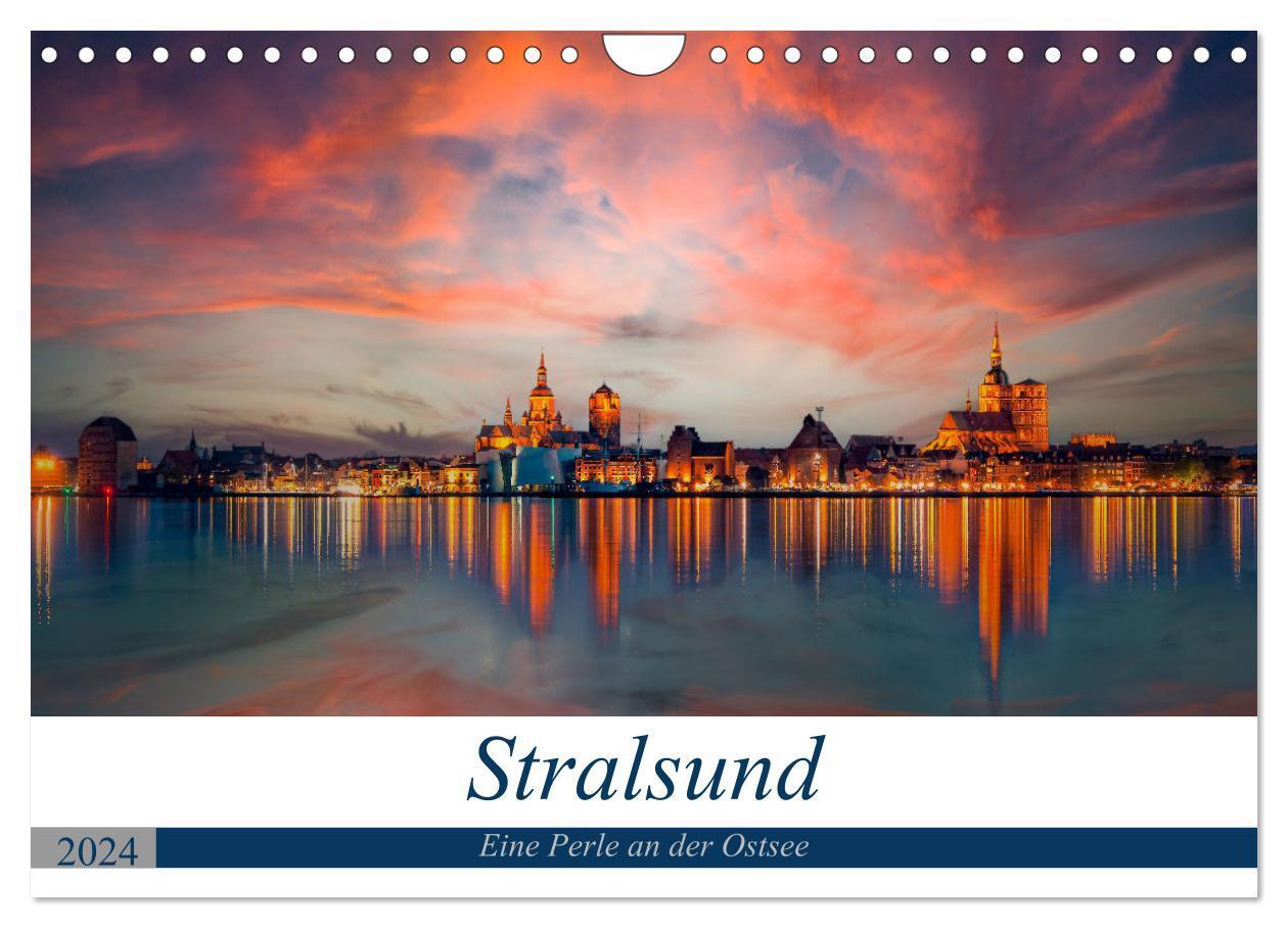 Cover: 9783675925717 | Stralsund, Eine Perle an der Ostsee (Wandkalender 2024 DIN A4...