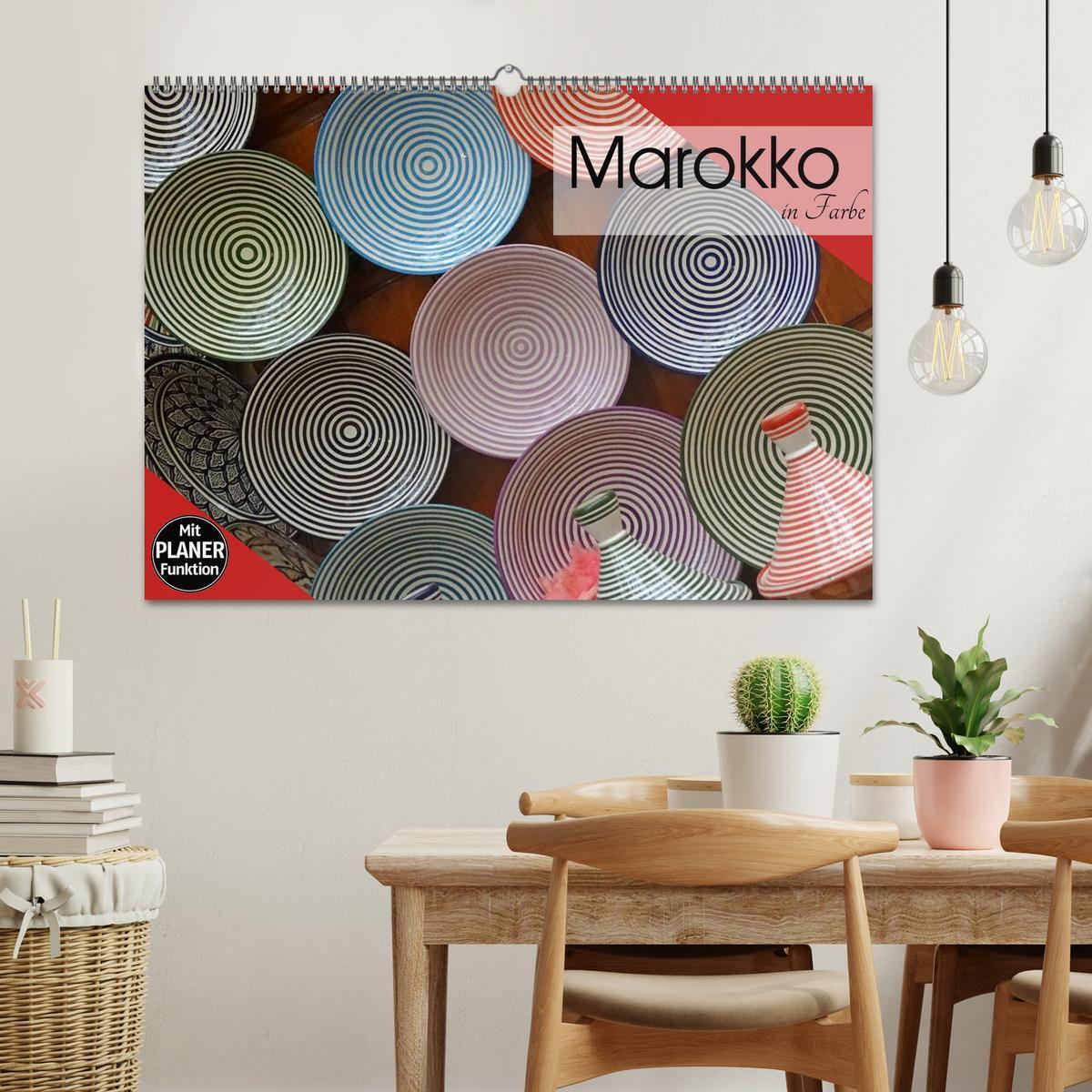 Bild: 9783435524266 | Marokko in Farbe (Wandkalender 2025 DIN A2 quer), CALVENDO...