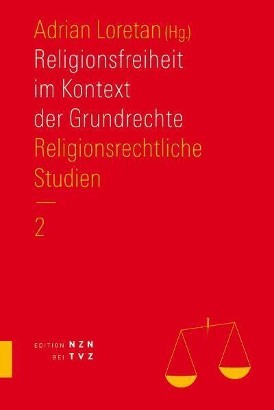 Cover: 9783290200664 | Religionsfreiheit im Kontext der Grundrechte | Buch | 360 S. | Deutsch