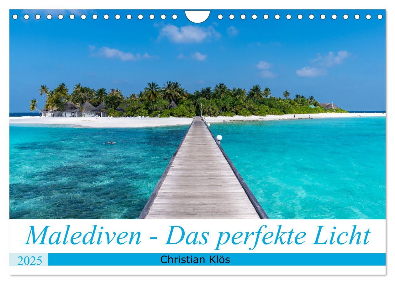 Cover: 9783435100910 | Malediven - Das perfekte Licht (Wandkalender 2025 DIN A4 quer),...