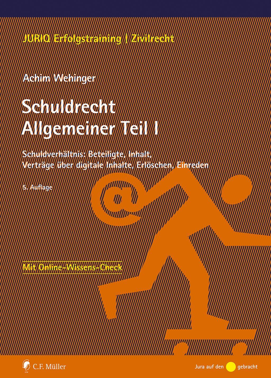 Cover: 9783811462373 | Schuldrecht Allgemeiner Teil I | Achim Wehinger | Taschenbuch | 220 S.