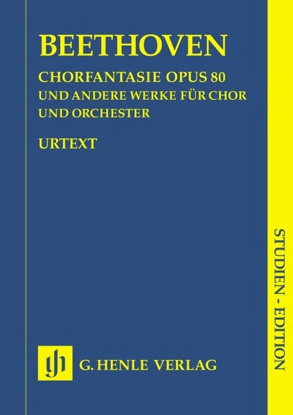 Cover: 9790201895468 | Ludwig van Beethoven - Chorfantasie c-moll op. 80 und andere Werke...