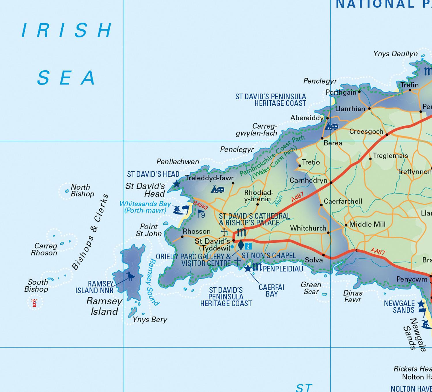 Bild: 9780008439163 | Pembrokeshire Coast National Park Pocket Map | UK (u. a.) | Englisch