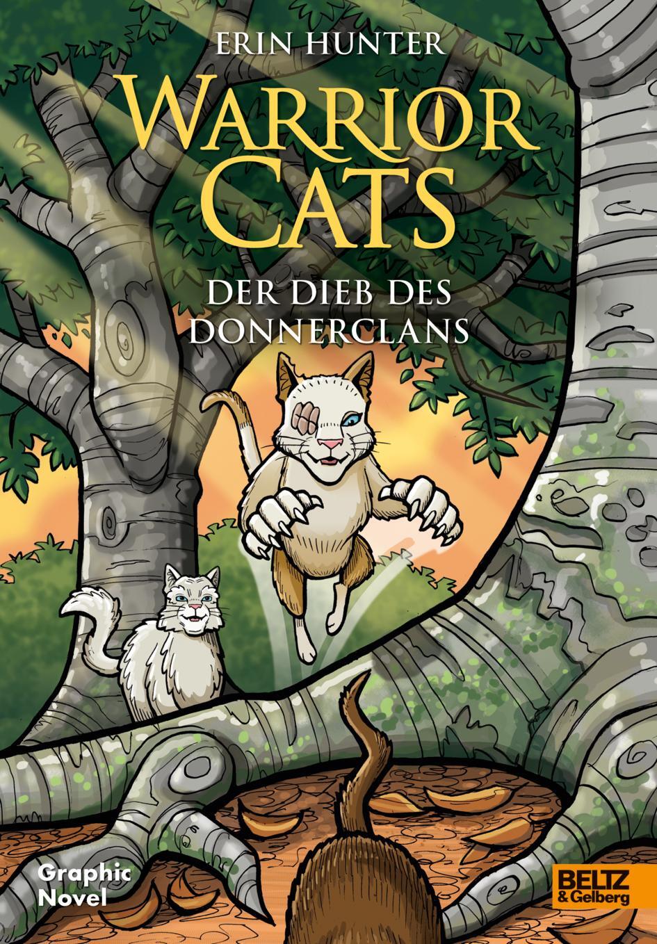 Cover: 9783407757630 | Warrior Cats - Der Dieb des DonnerClans | Graphic Novel | Taschenbuch