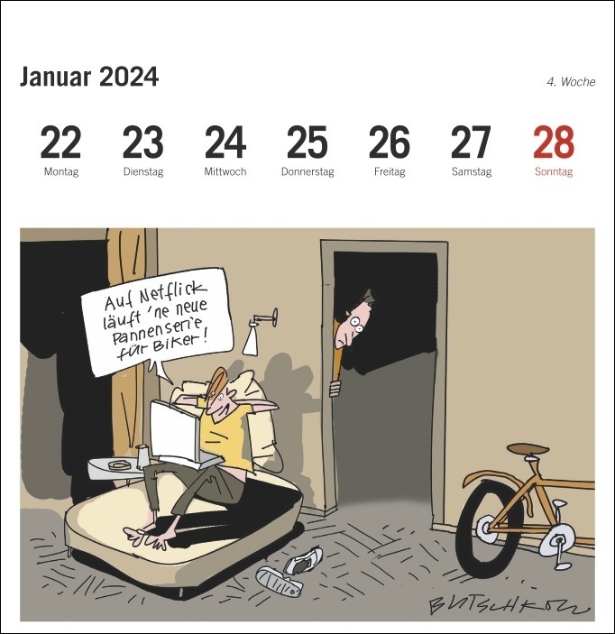 Bild: 9783756402502 | Butschkow: Fahrrad unser Premium-Postkartenkalender 2024. Kleiner...