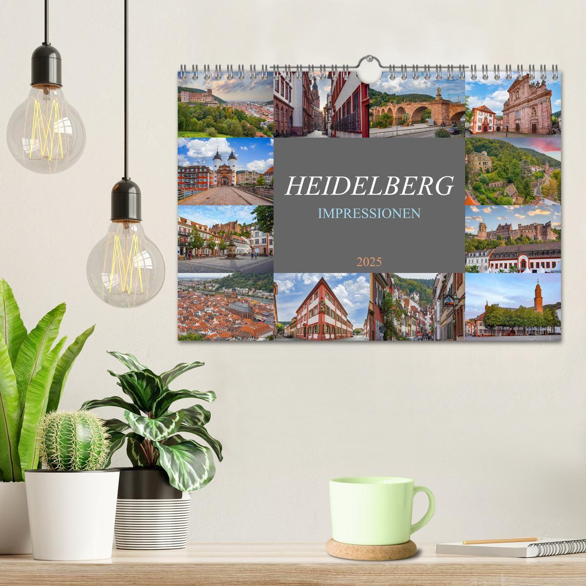 Bild: 9783383785351 | Heidelberg Impressionen (Wandkalender 2025 DIN A4 quer), CALVENDO...