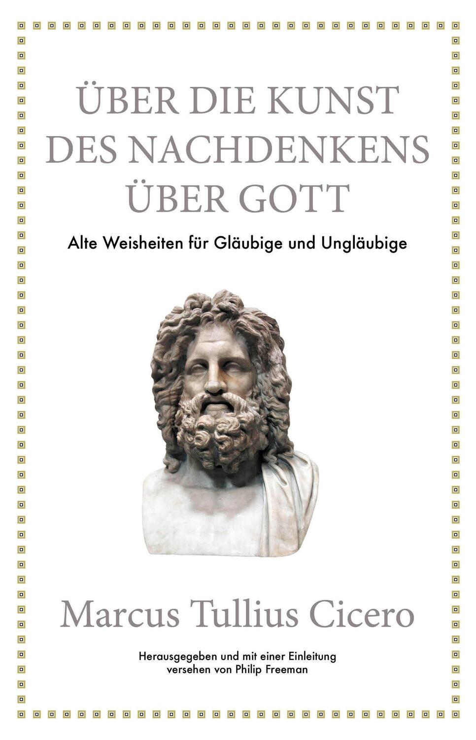 Cover: 9783959723909 | Marcus Tullius Cicero: Über die Kunst des Nachdenkens über Gott | Buch