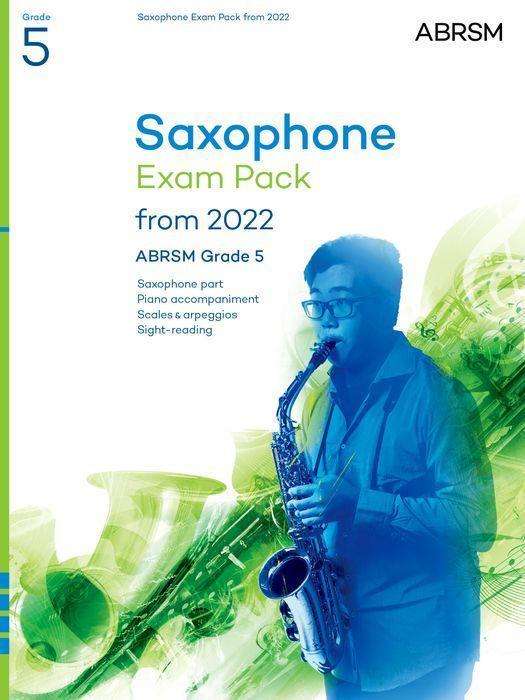 Cover: 9781786014269 | Saxophone Exam Pack from 2022, ABRSM Grade 5 | Abrsm | Broschüre