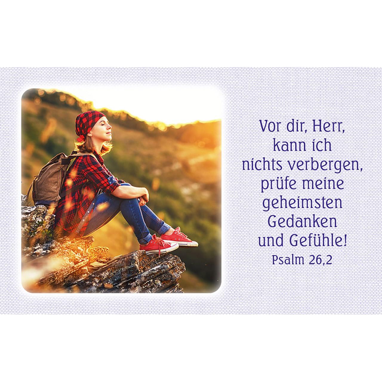 Bild: 4034905014936 | 62 Psalm-Gebete | mit Farbbildern und Bibelworten | Taschenbuch | 2024