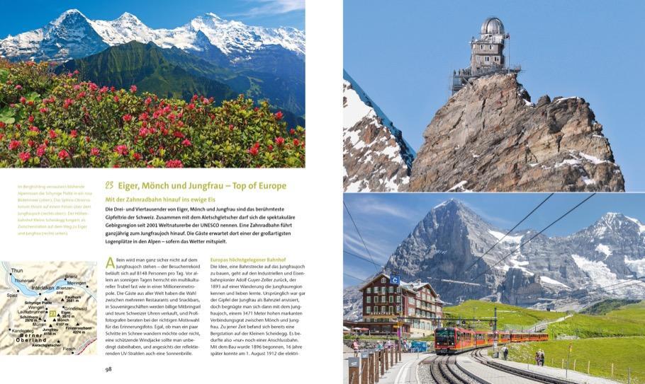 Bild: 9783734323249 | Highlights Schweiz | 50 Ziele, die Sie gesehen haben sollten | Buch