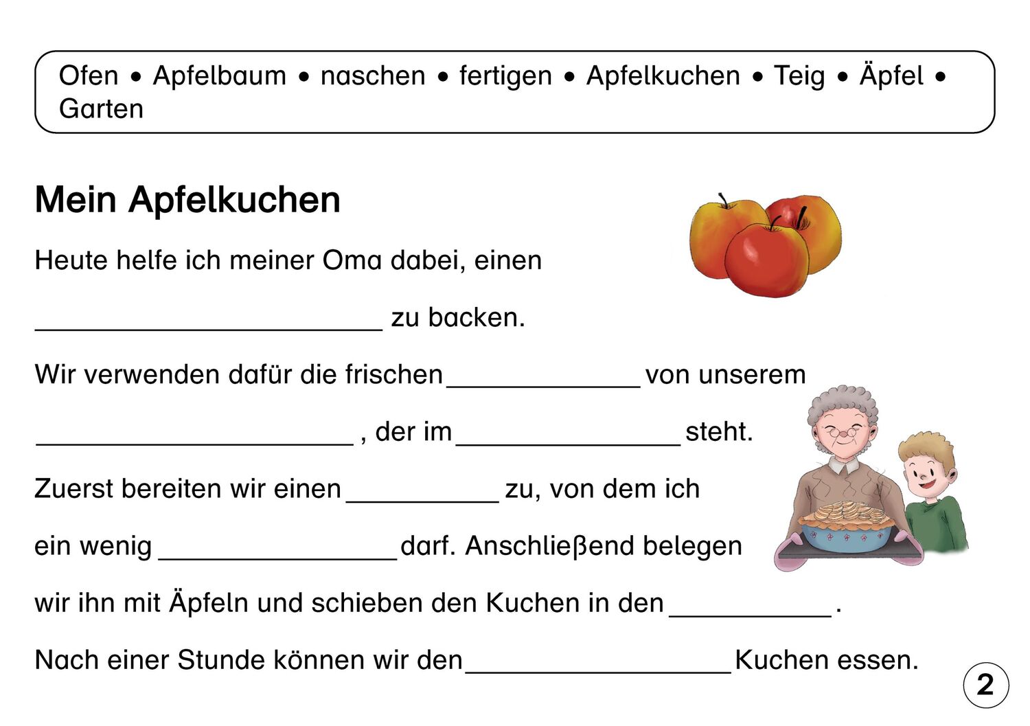 Bild: 9783946904922 | Lückentexte Teil 1- Bildergeschichten | Katrin Langhans | Taschenbuch