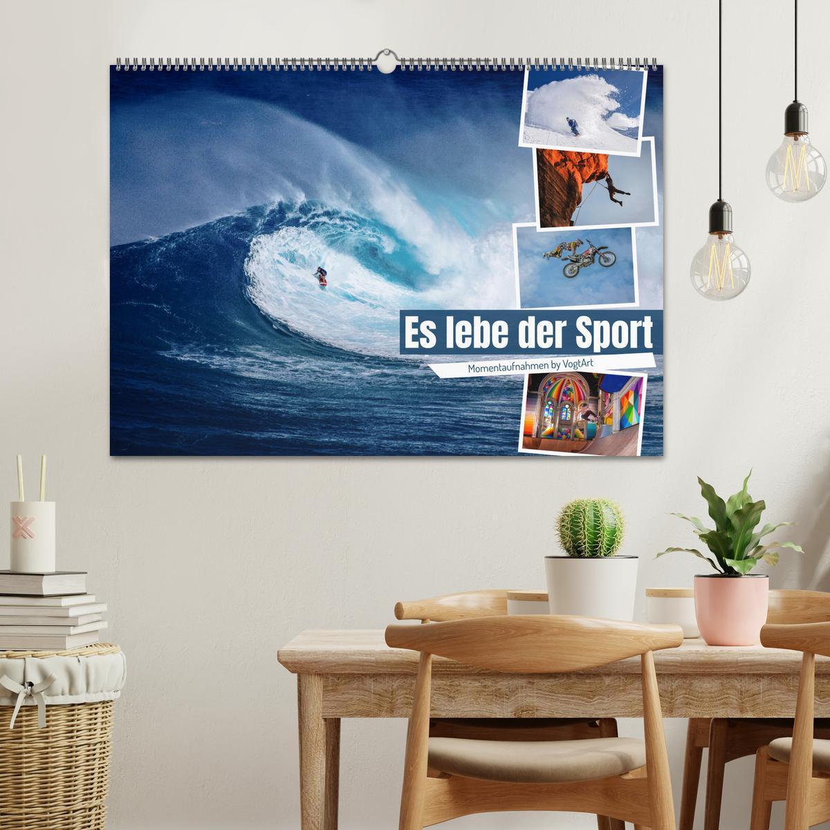 Bild: 9783383959516 | Es lebe der Sport - Momentaufnahmen by VogtArt (Wandkalender 2025...