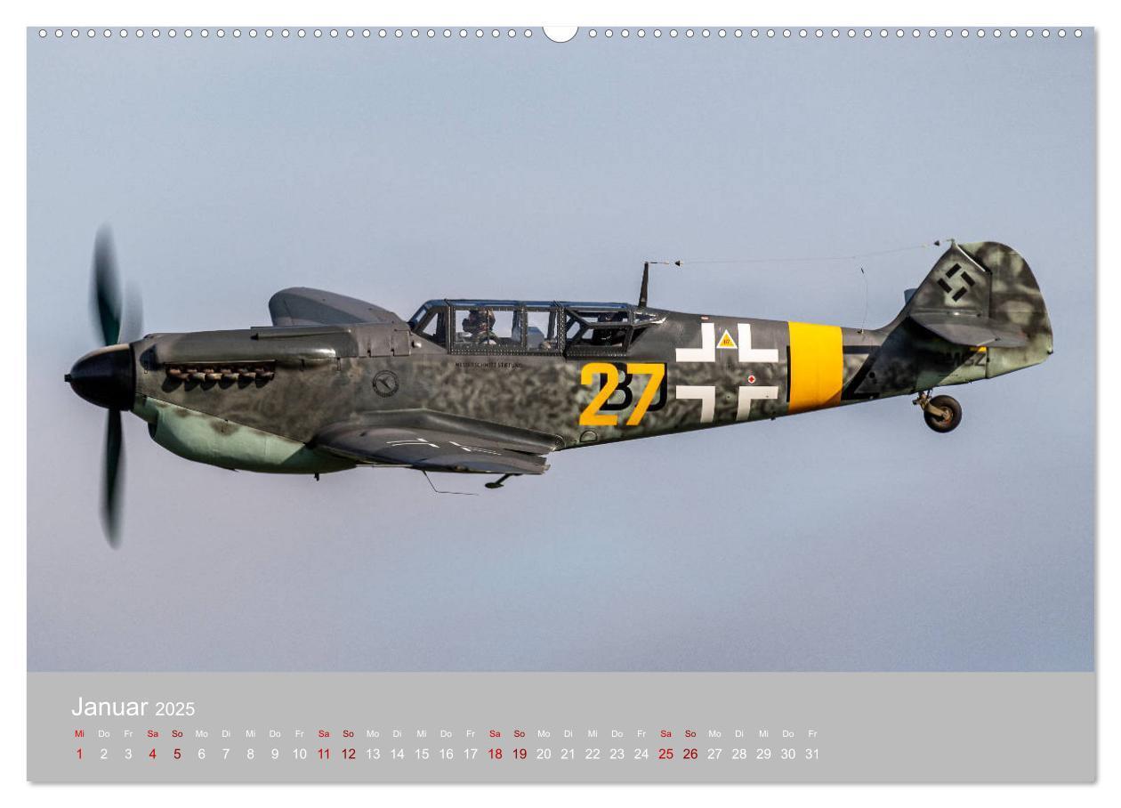 Bild: 9783435146680 | Fliegende Legenden - Warbirds (Wandkalender 2025 DIN A2 quer),...