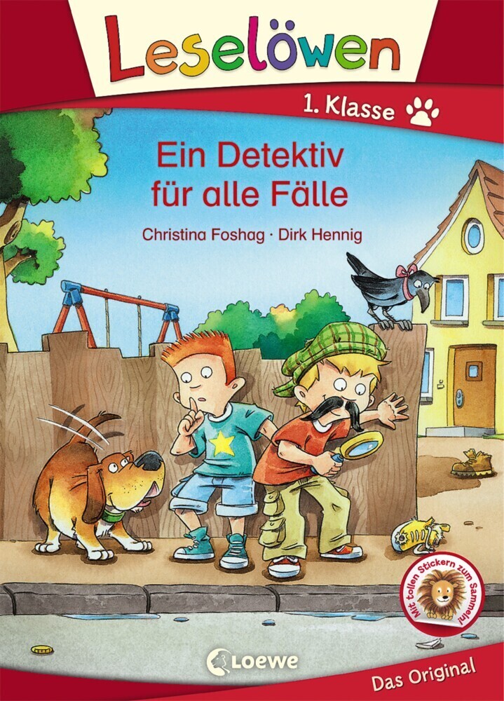 Cover: 9783743203020 | Leselöwen 1. Klasse - Ein Detektiv für alle Fälle | Christina Foshag