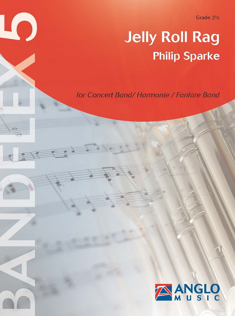 Cover: 9790570710638 | Jelly Roll Rag | Philip Sparke | Anglo Music BANDFLEX Series