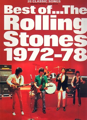 Cover: 9780860016502 | Rolling Stones Best Of Volume 2 1972-1978 -For Piano, Voice &amp; Guitar-