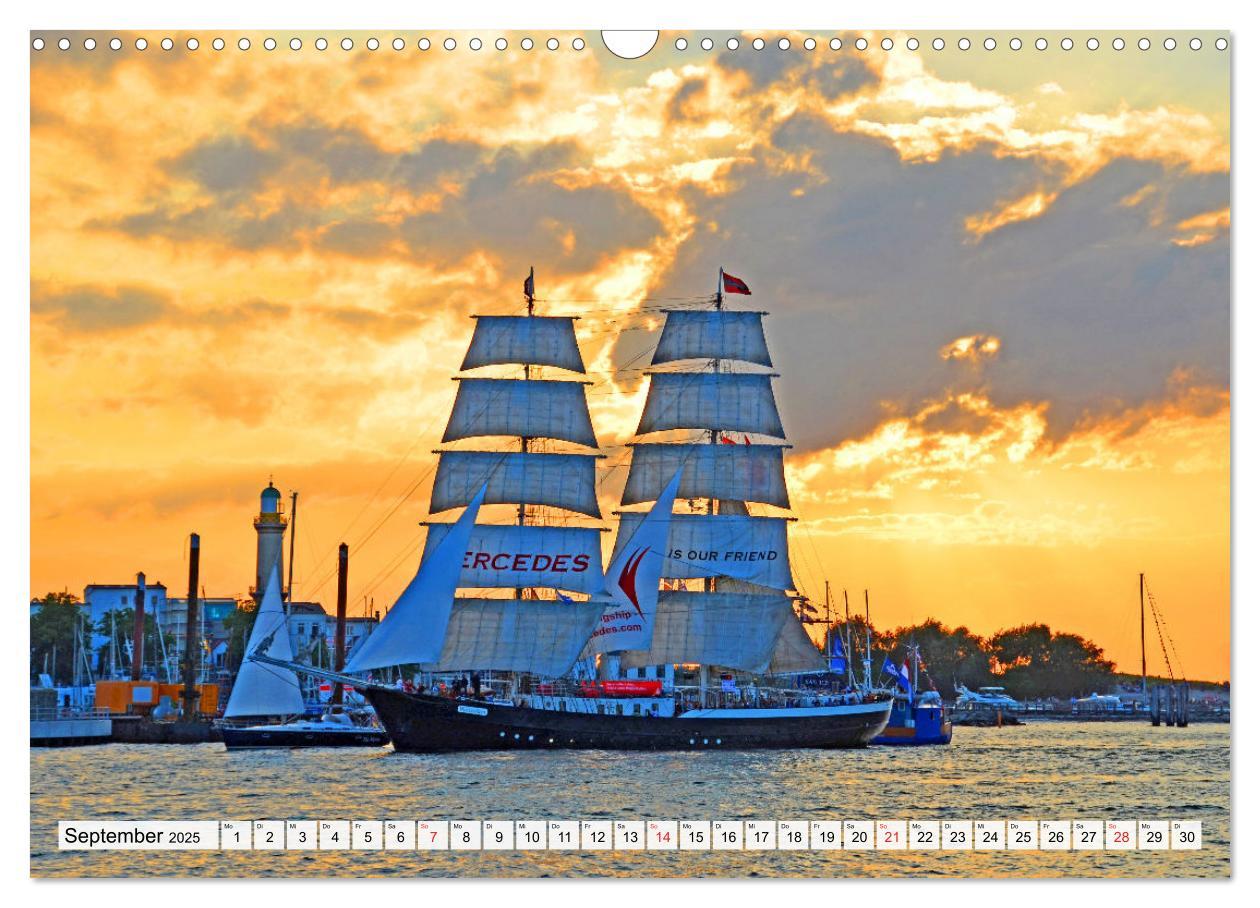 Bild: 9783435202799 | Die HANSE SAIL Das große Seglertreffen in Rostock (Wandkalender...