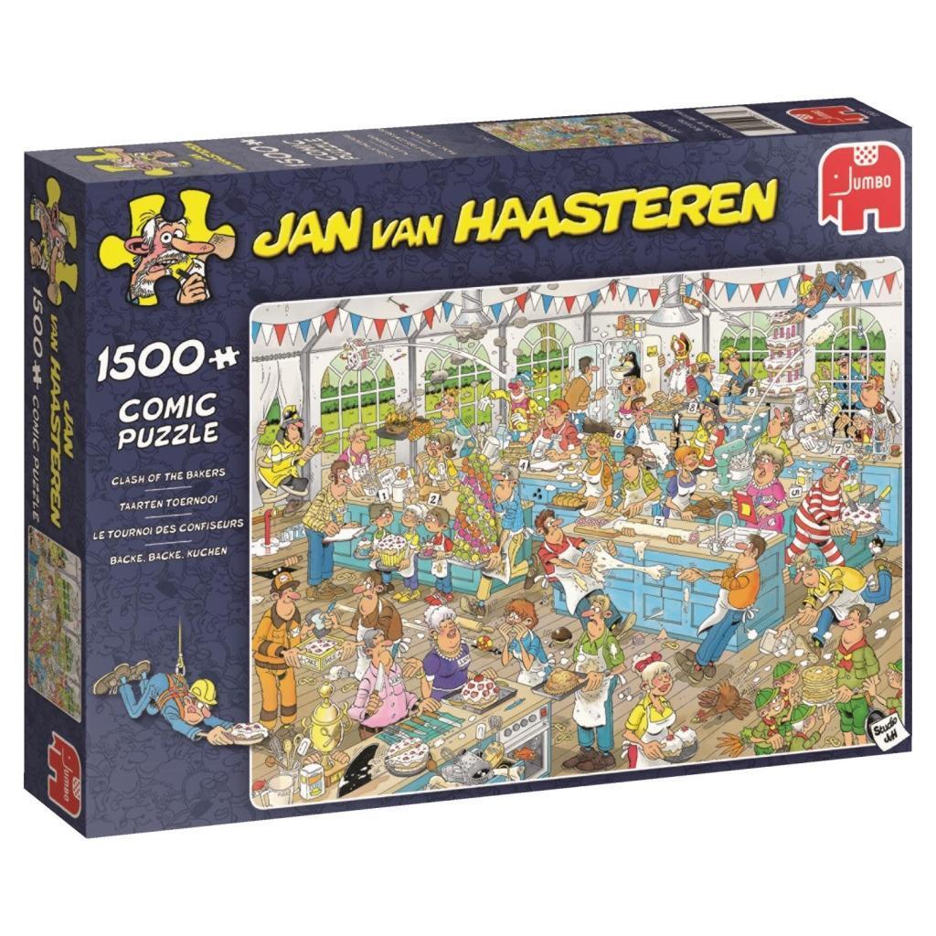 Cover: 8710126190777 | Jan van Haasteren - Backe, backe, Kuchen - 1500 Teile Puzzle | Spiel