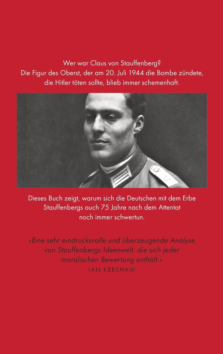 Bild: 9783896674111 | Stauffenberg | Porträt eines Attentäters | Thomas Karlauf | Buch