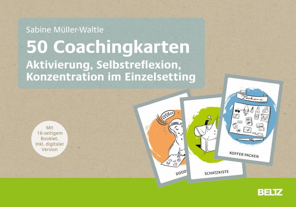 Cover: 4019172300241 | 50 Coachingkarten Aktivierung, Selbstreflexion, Konzentration im...