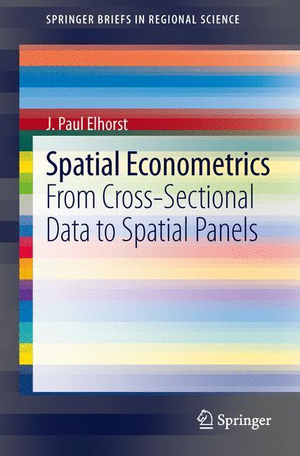 Cover: 9783642403392 | Spatial Econometrics | From Cross-Sectional Data to Spatial Panels