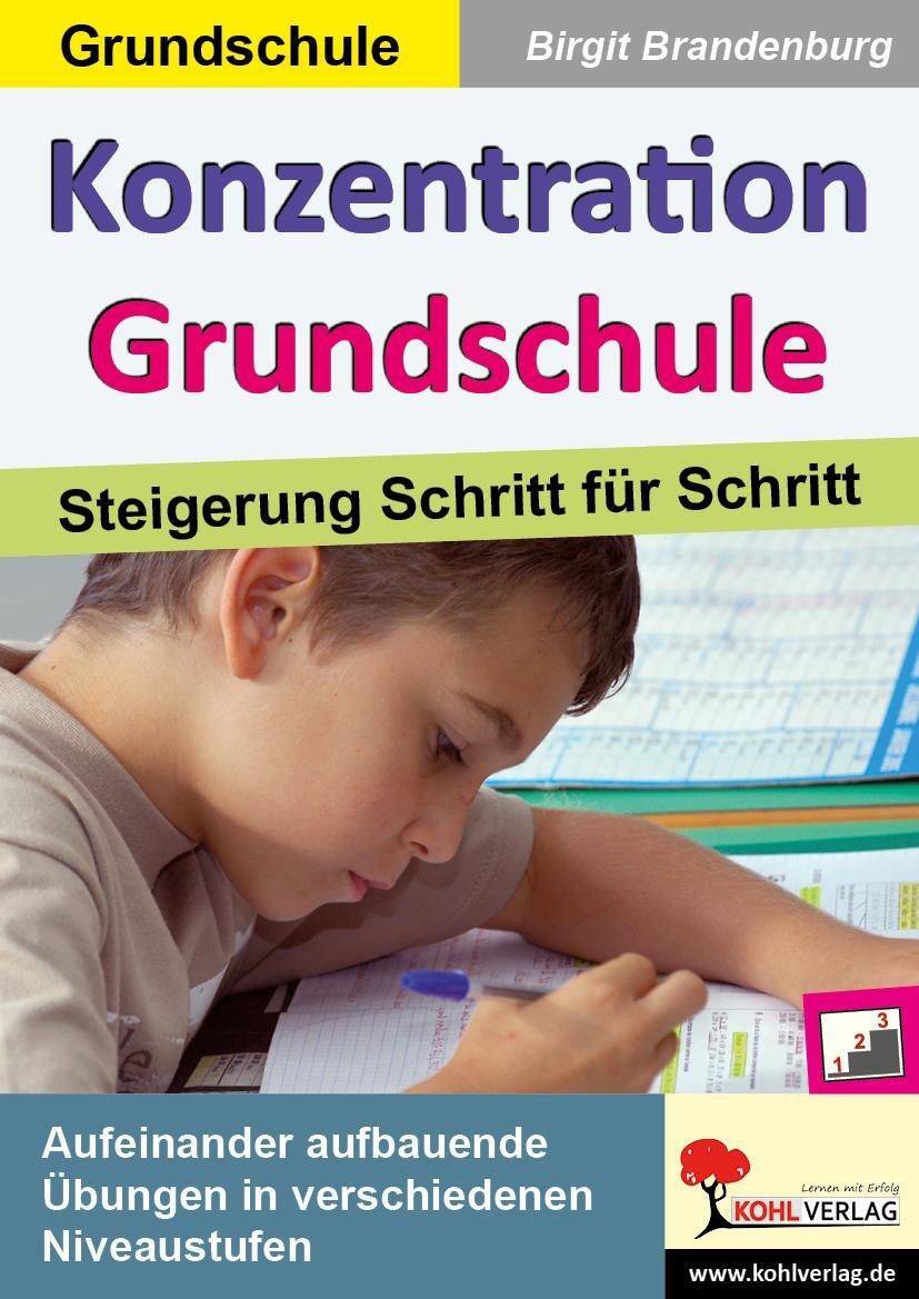 Cover: 9783956866234 | Konzentration Grundschule | Steigerung Schritt für Schritt | Pauly