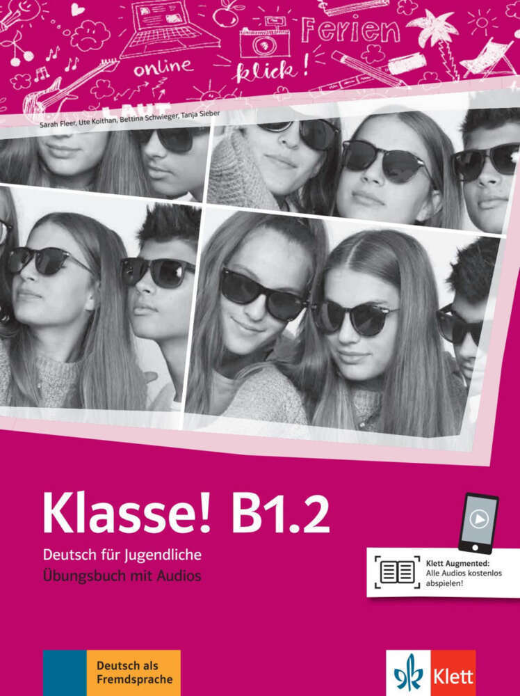 Cover: 9783126072144 | Klasse! B1.2 Übungsbuch mit Audios zum Download | Sarah Fleer (u. a.)