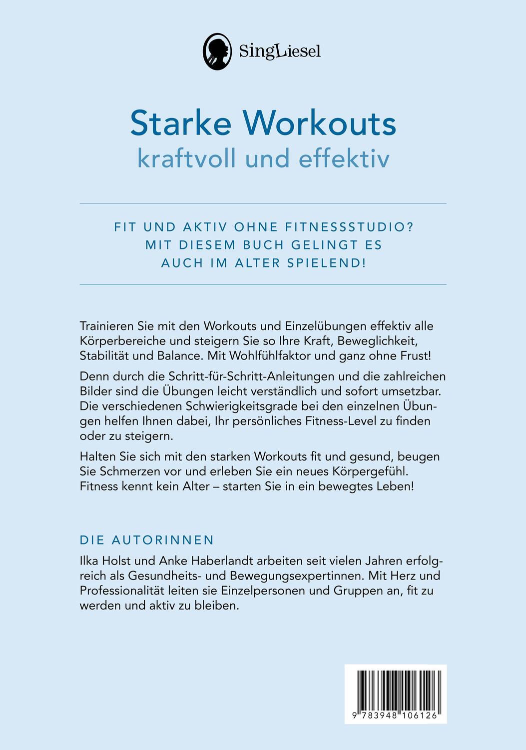 Bild: 9783948106126 | Starke Workouts für Senioren | Ilka Holst (u. a.) | Taschenbuch | 2024