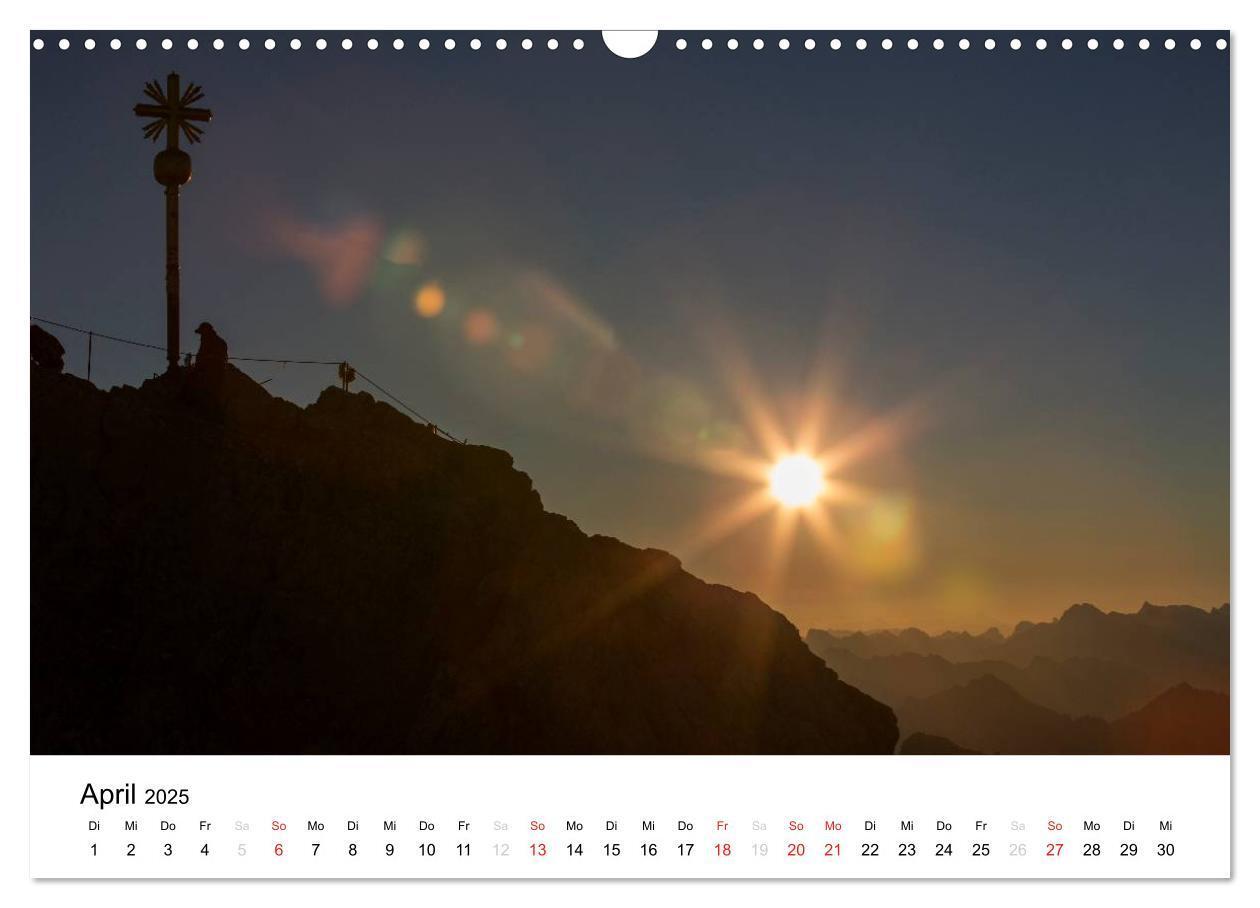 Bild: 9783435590926 | Zugspitz-Impressionen (Wandkalender 2025 DIN A3 quer), CALVENDO...