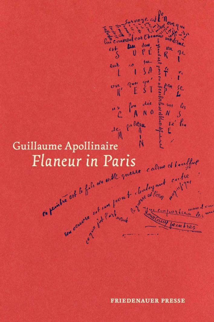 Cover: 9783932109874 | Flaneur in Paris | Guillaume Apollinaire | Taschenbuch | Deutsch