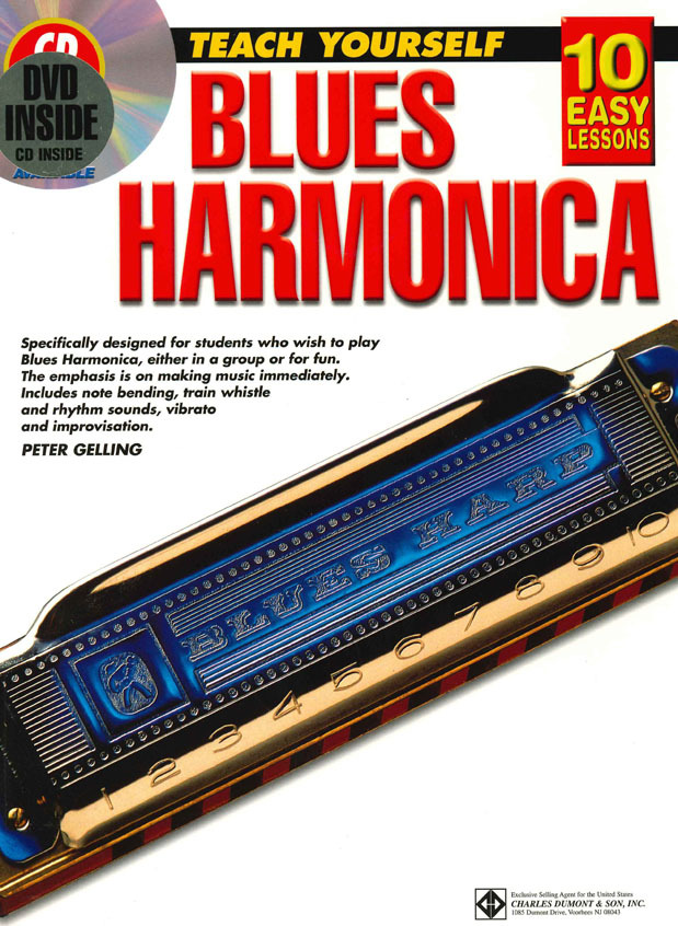 Cover: 9781864691467 | Learn To Play Blues Harmonica | Peter Gelling | 10 Easy Lessons