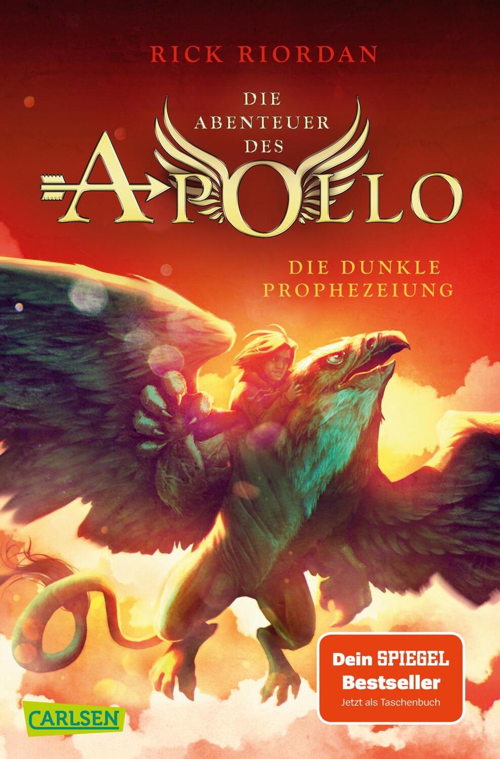 Cover: 9783551319777 | Die Abenteuer des Apollo 2: Die dunkle Prophezeiung | Rick Riordan