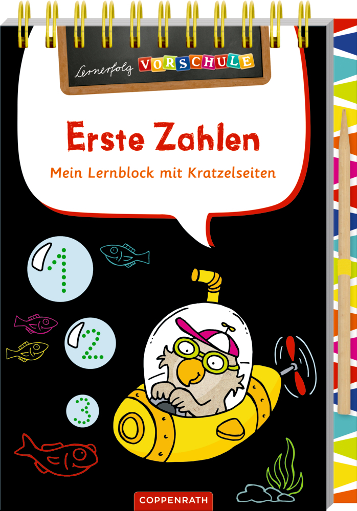 Cover: 9783649635307 | Erste Zahlen | Mein Lernblock mit Kratzelseiten | Birgitt Carstens