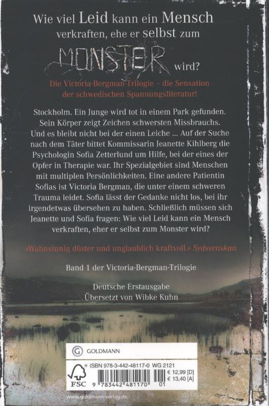 Rückseite: 9783442481170 | Krähenmädchen | Psychothriller - Die Victoria-Bergman-Trilogie 1