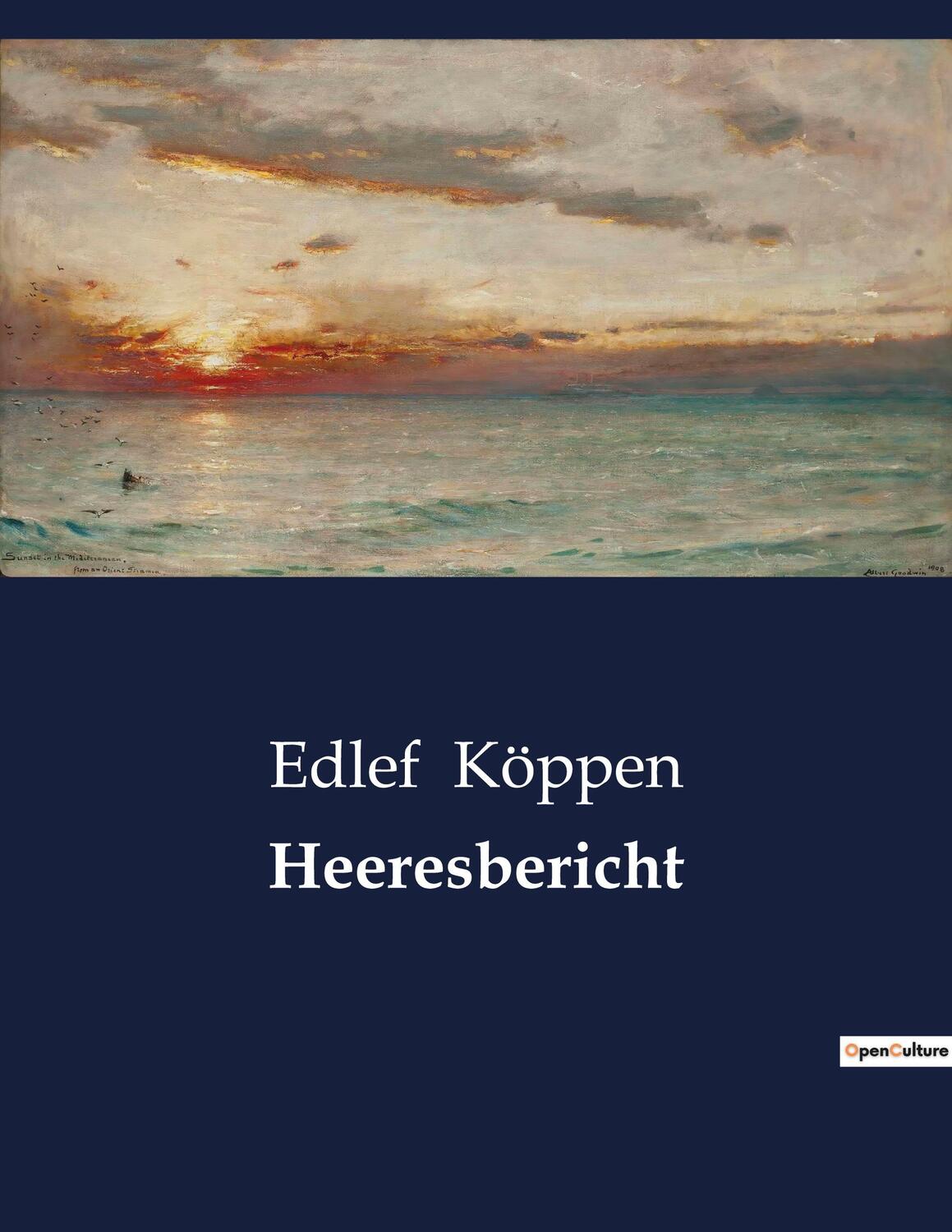 Cover: 9791041902156 | Heeresbericht | Edlef Köppen | Taschenbuch | Paperback | Deutsch