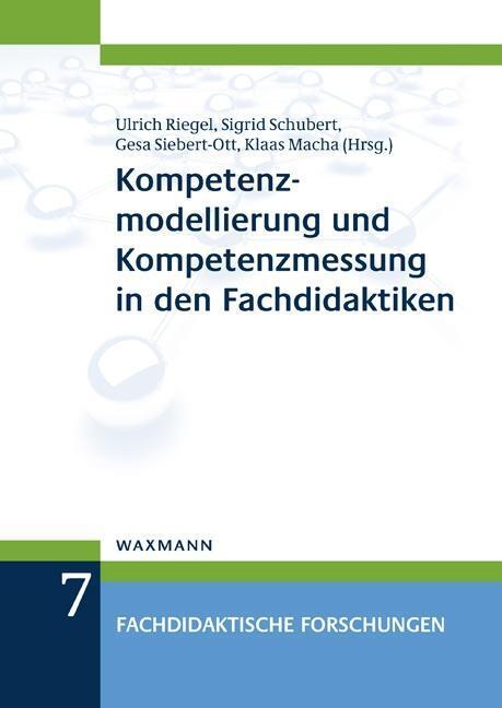 Cover: 9783830932369 | Kompetenzmodellierung und Kompetenzmessung in den Fachdidaktiken