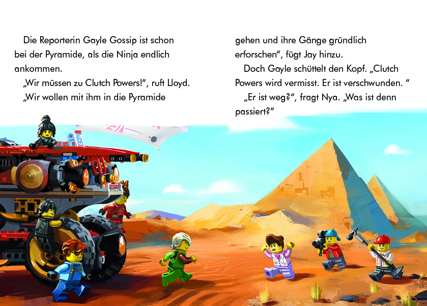 Bild: 9783960803423 | LEGO® NINJAGO® - Verschwunden in der Wüste | Taschenbuch | 48 S.