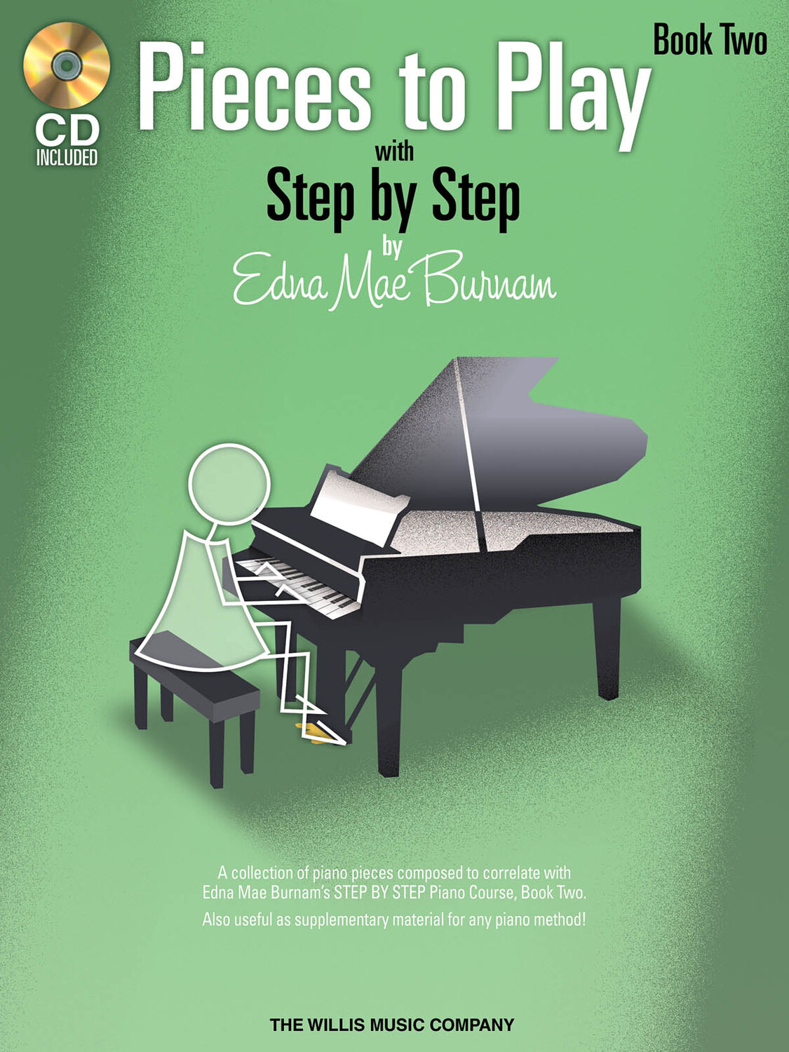 Cover: 884088220532 | Pieces to Play - Book 2 with CD | Edna-Mae Burnam | Willis | Buch + CD